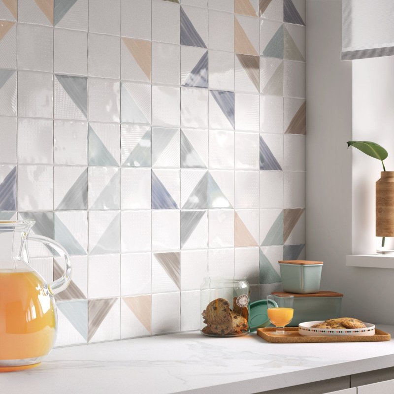 Керамическая плитка equipe scale triangolo white