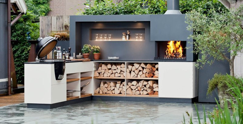 Outdoor kitchen design
