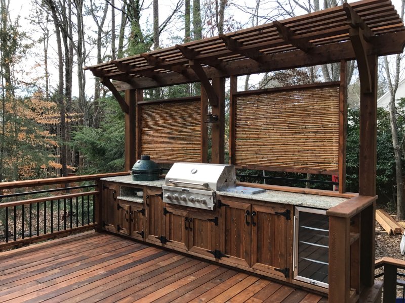 Outdoor kitchen design