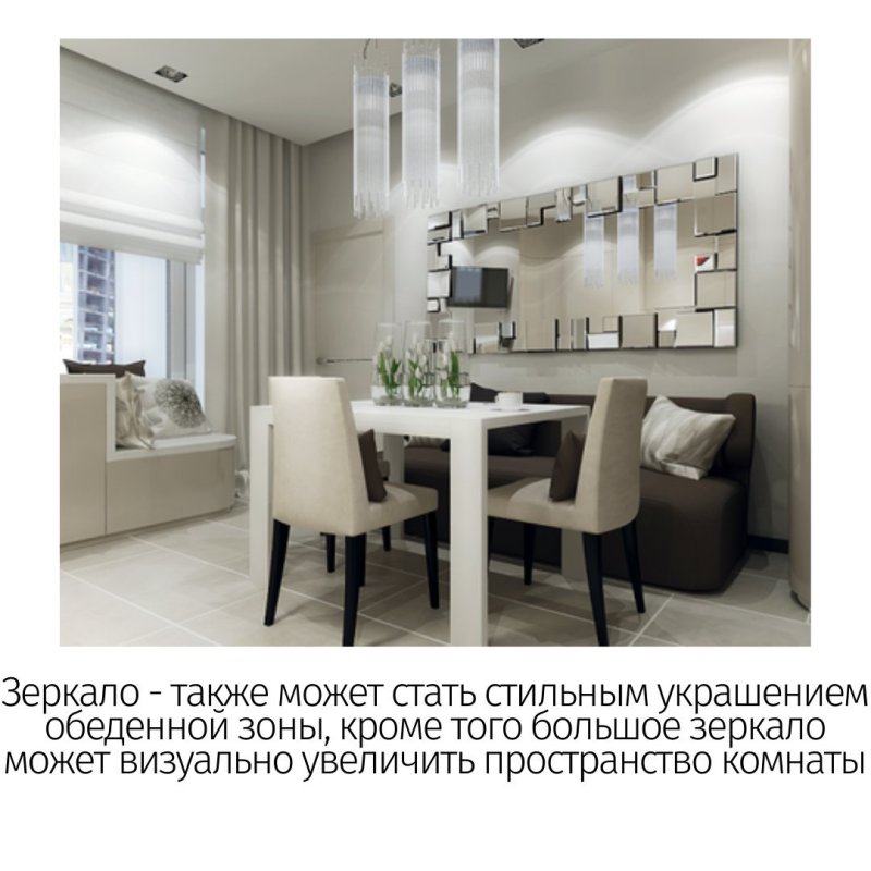 Интерьер обеденной зоны
