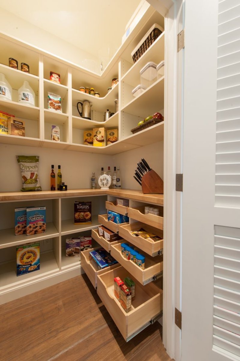 Corner pantry кухонная кладовка