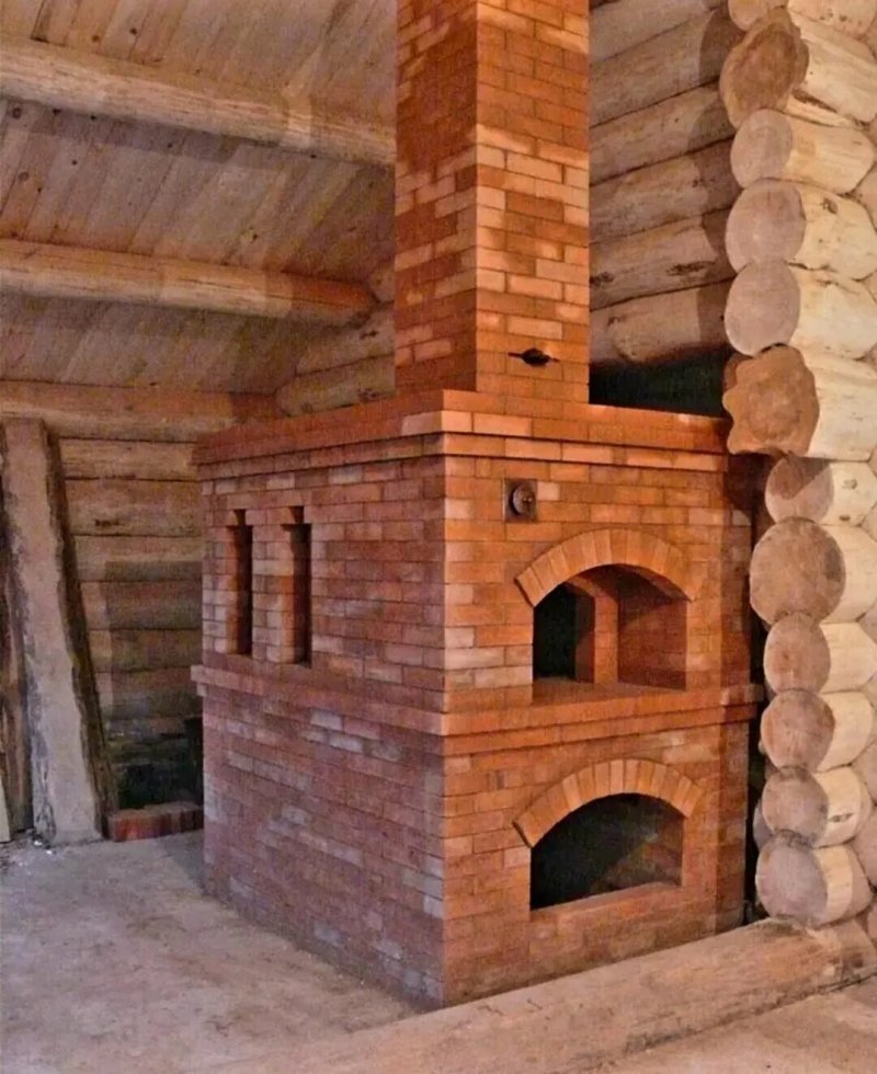 Кирпичная русская печь