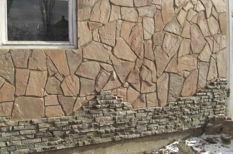 Природный камень для облицовки цоколя