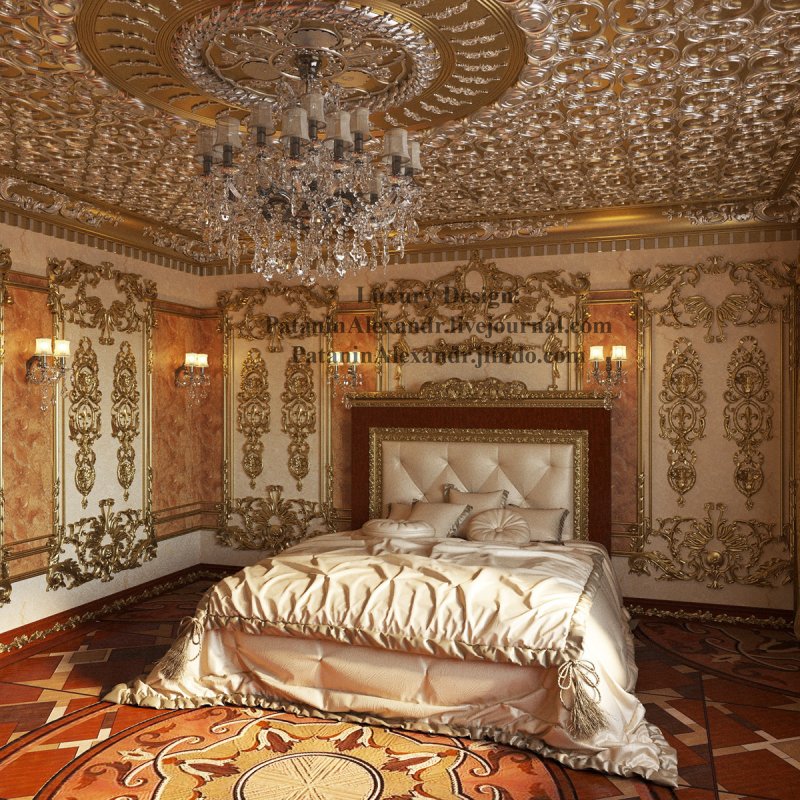 Спальная классика стиль барокко