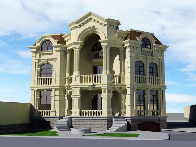 Дома из дагестанского камня