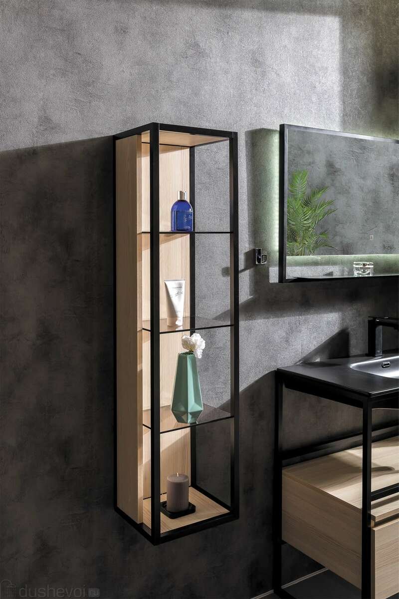 Полка armadi art loft антрацит
