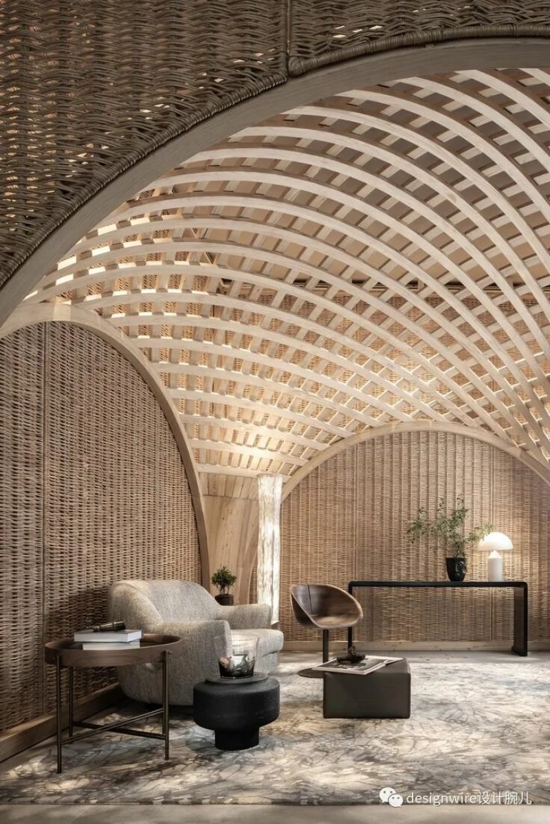 Бамбуковый купол trong nghia architects
