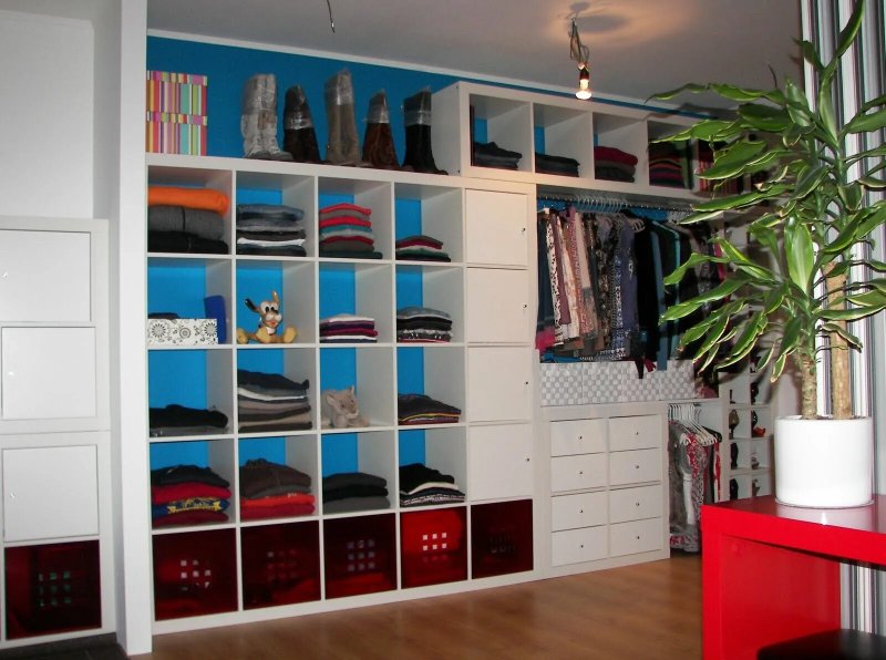 Стеллажная система ikea