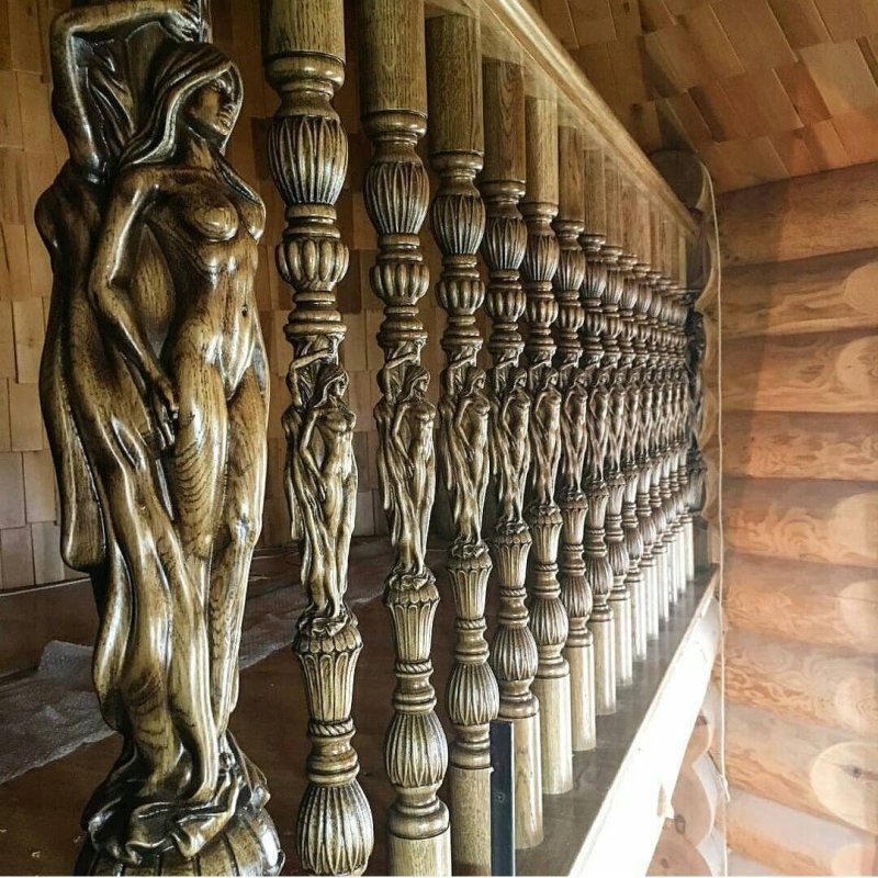 Балясина для лестницы из дерева