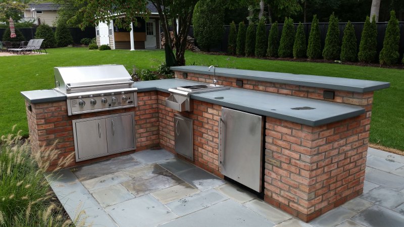 Outdoor kitchen design