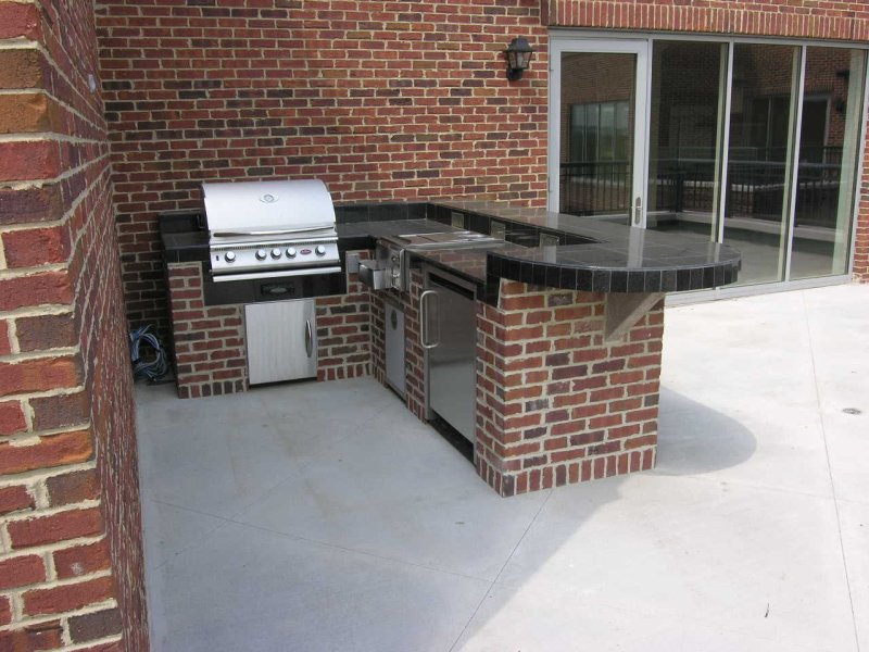Outdoor kitchen design