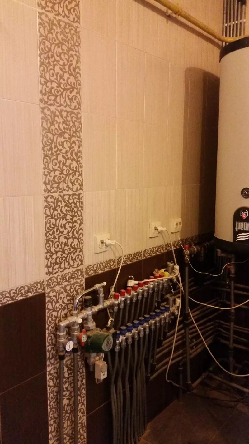 Плитка в котельной