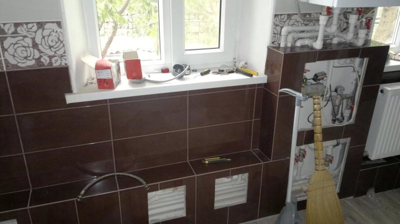 Облицовка плиткой