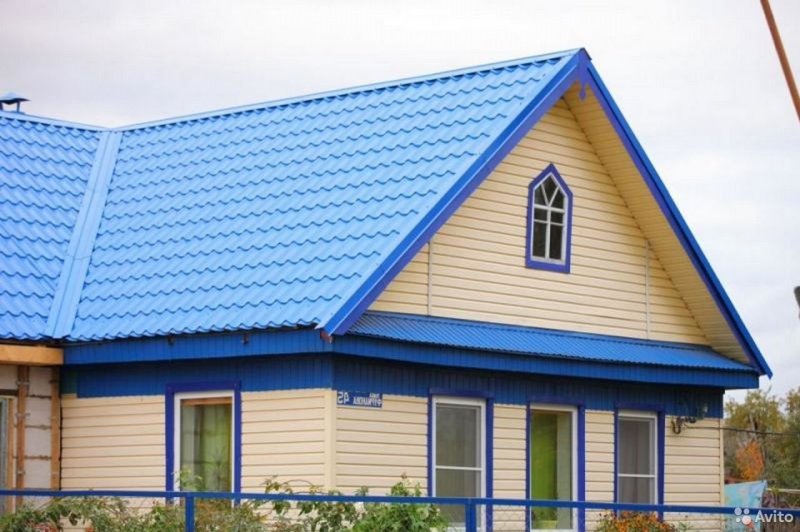 Синяя крыша