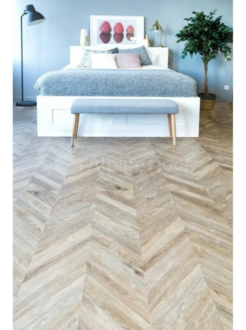 Виниловый ламинат alpine floor французская елочка есо 525