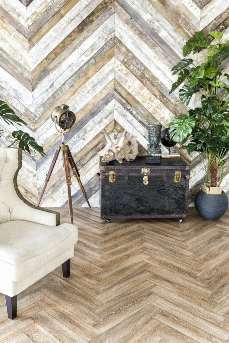 Виниловый ламинат alpine floor expressive parquet
