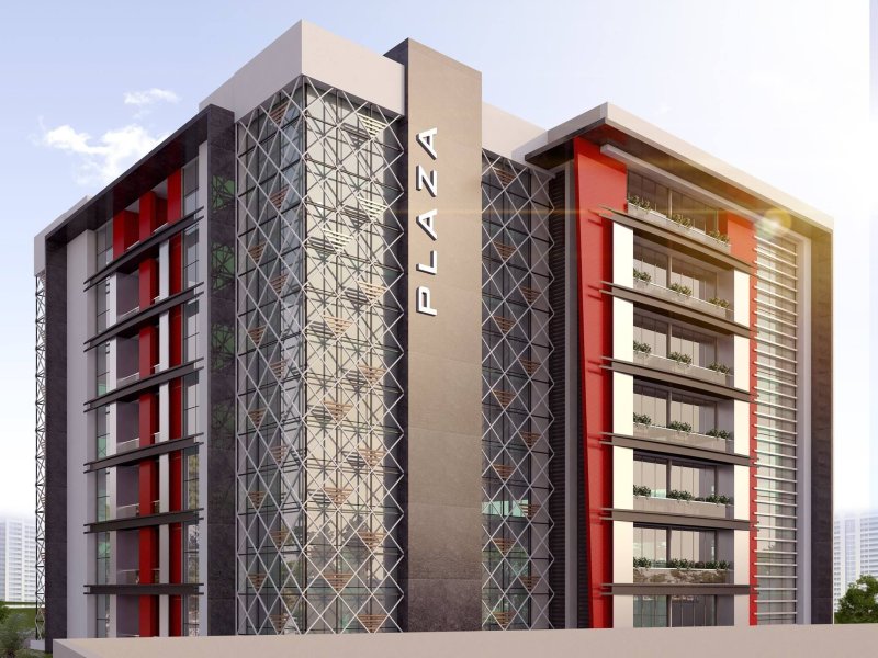 Exterior design of building