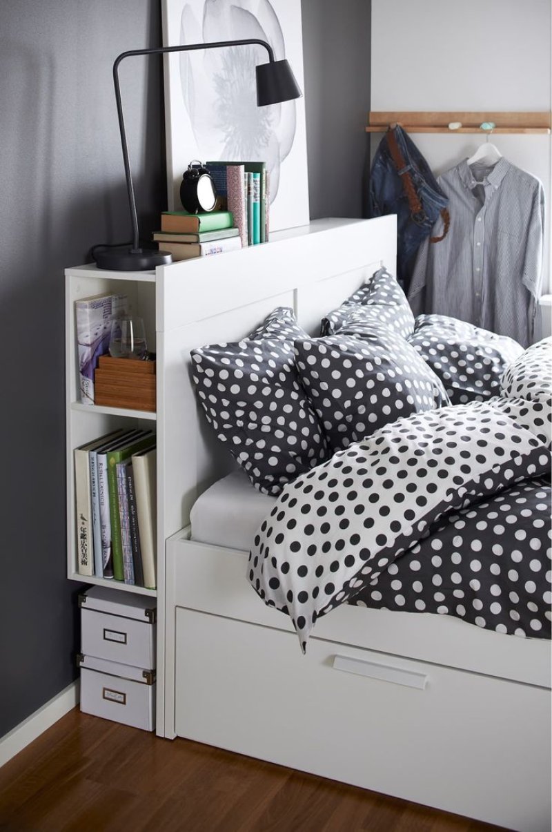 Кровать brimnes ikea