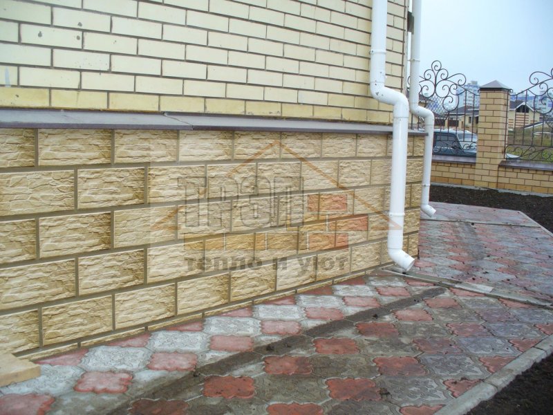 Клинкерная плитка для цоколя