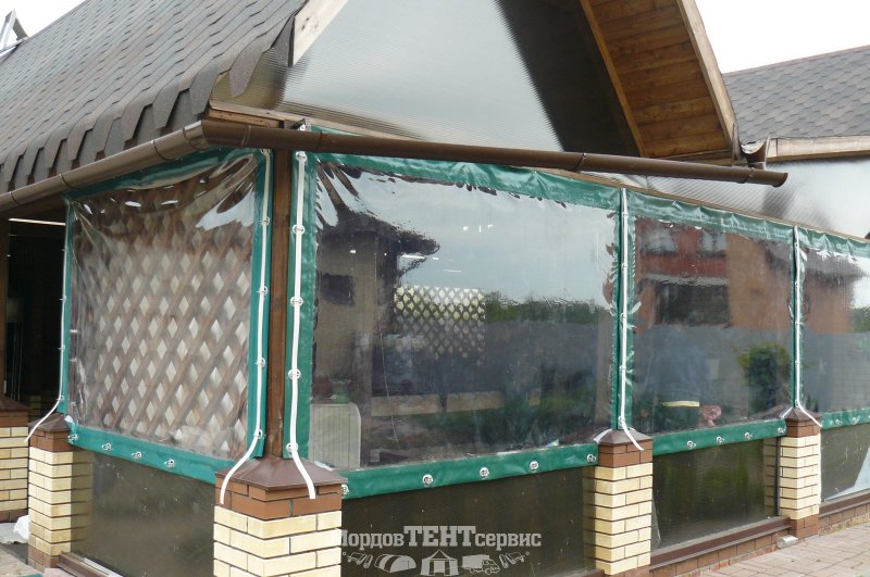 Шторы пвх для беседок