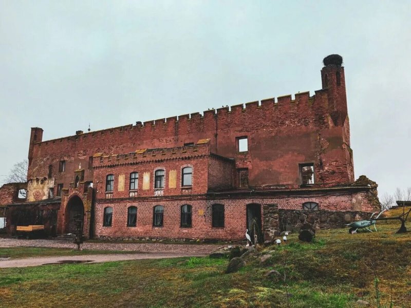 Замок шаакен в калининградской области