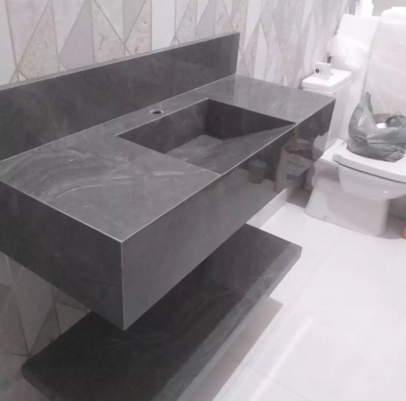 Раковина из керамогранита