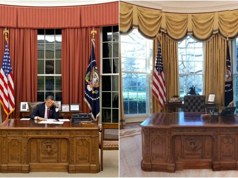 Овальный кабинет президента сша