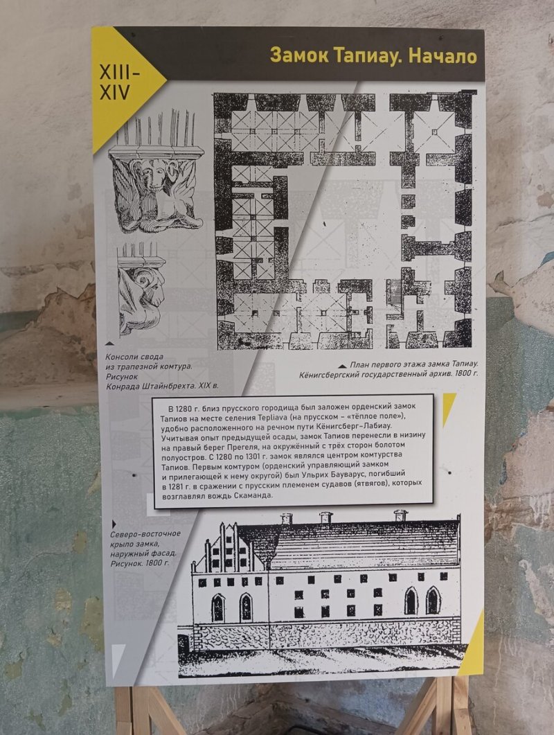 Замок таплакен в калининградской области