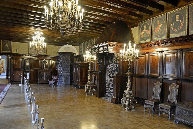 Мирский замок беларусь внутри