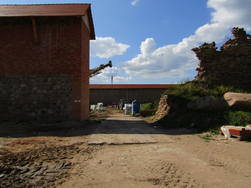 Кревский замок реконструкция
