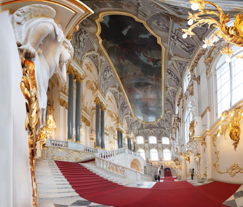 Иорданская лестница эрмитаж