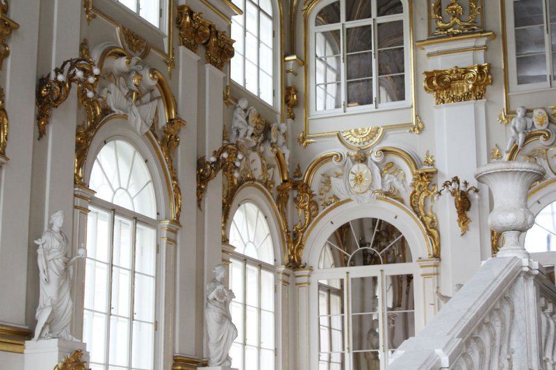 Иорданская лестница эрмитаж