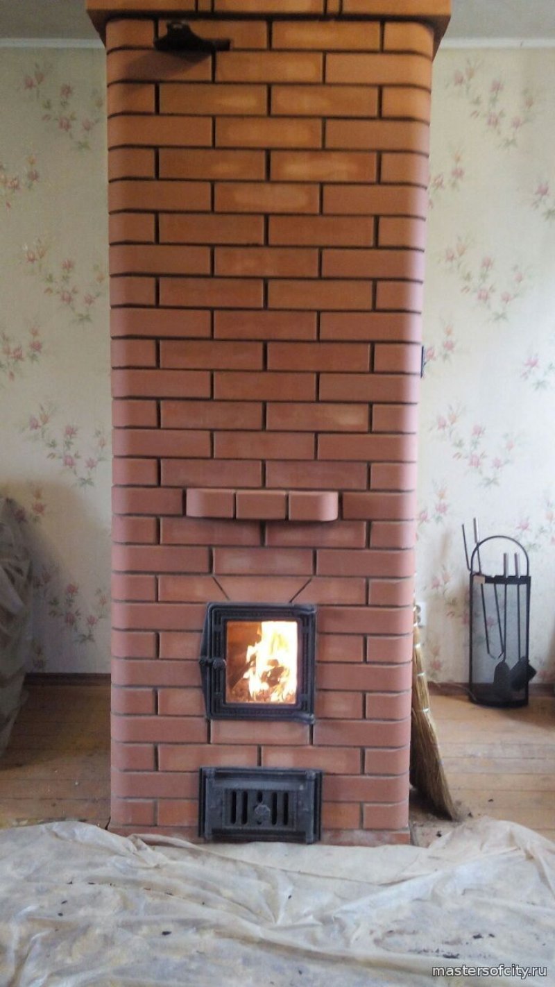 Кирпичная печь голландка