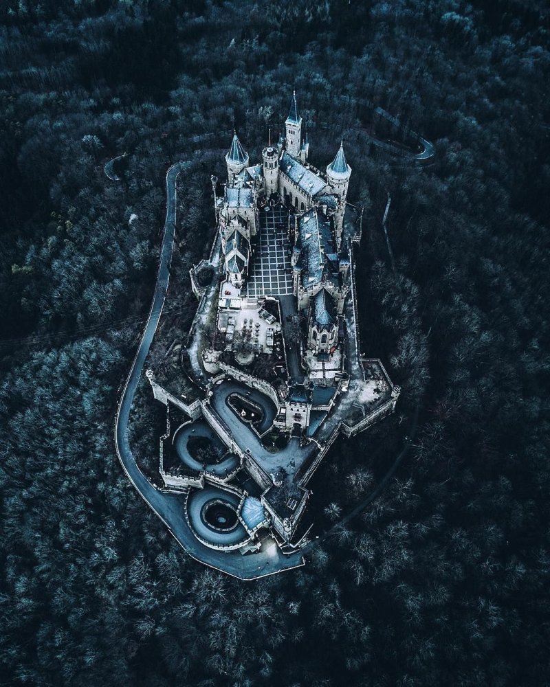 Замок гогенцоллерн германия