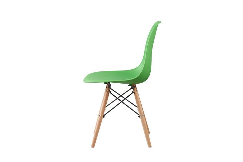 Стул eames style dsw зеленый