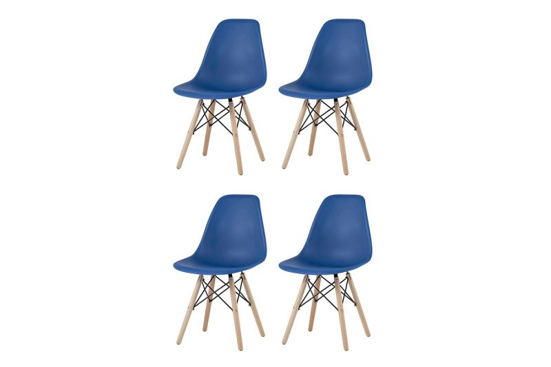 Стул leon group в стиле eames dsw для кухни со