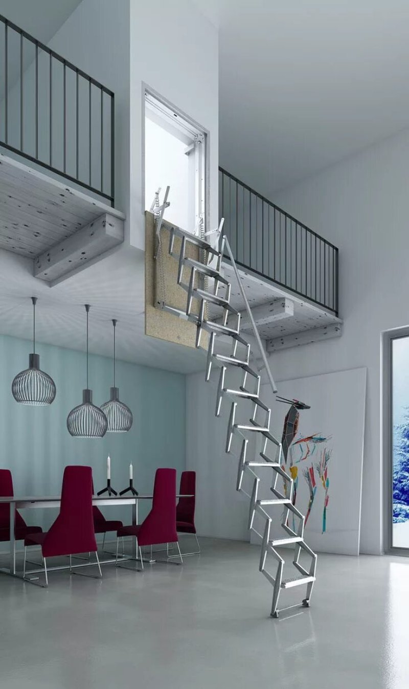 Лестница-люк loft ladder