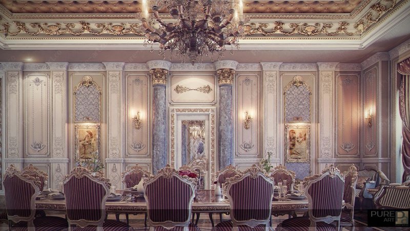 Роскошный дворец - luxury antonovich design