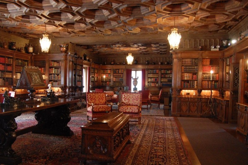 Библиотека hearst castle