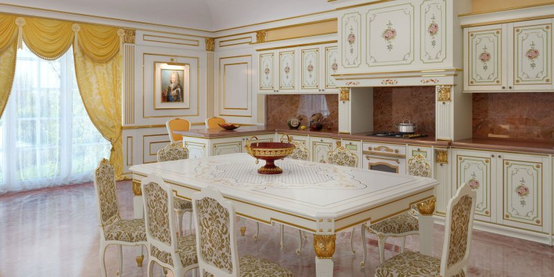 Гостиная версаче барокко