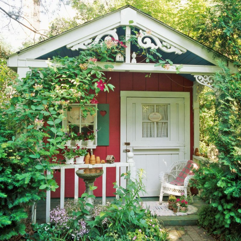 Садовый домик shed garden
