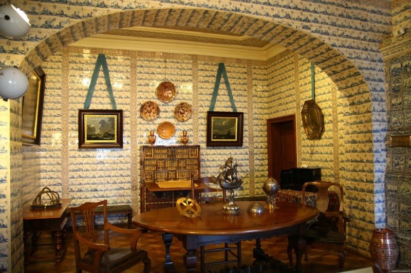 Меншиковский дворец морской кабинет