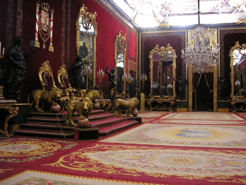 Королевский дворец мадрид