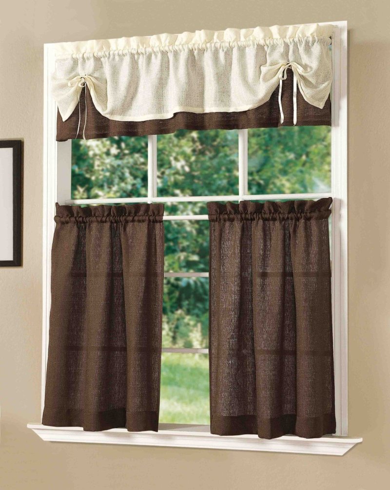 Kitchen window curtains
