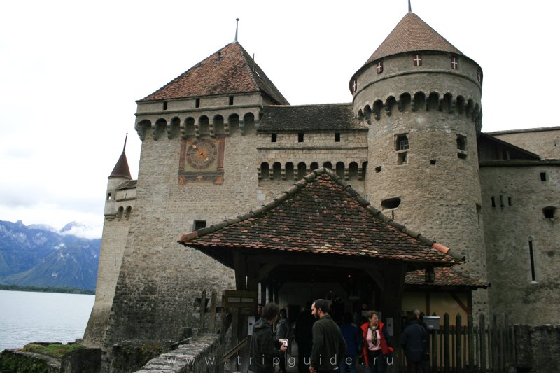 Шильонский замок швейцария