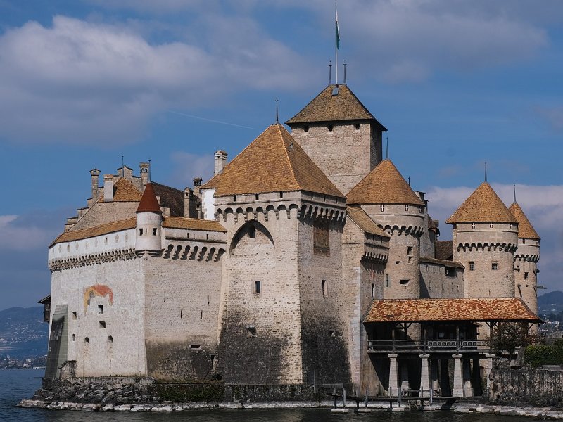 Шильонский замок швейцария