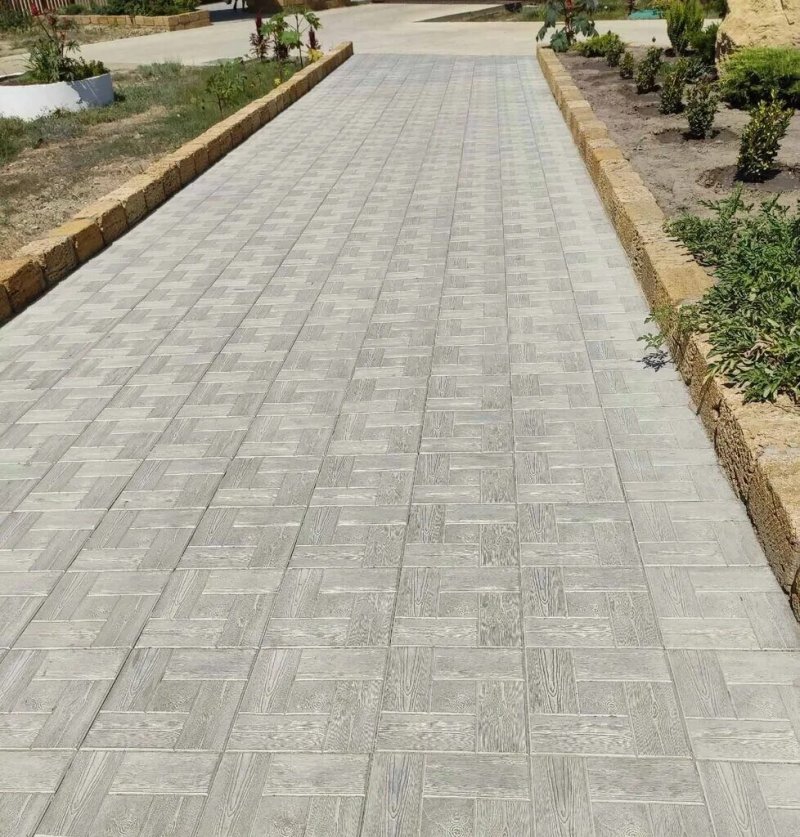 Плитка ялта тротуарная 300х300х30 серая