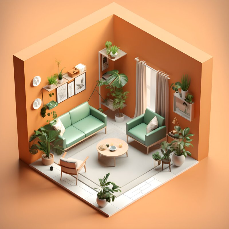 Дизайн интерьера 3 d