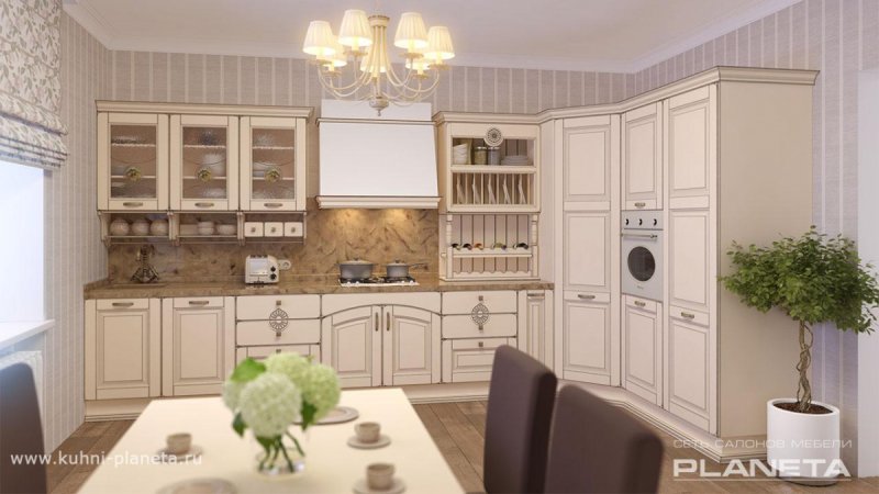 Кухня прованс оливия
