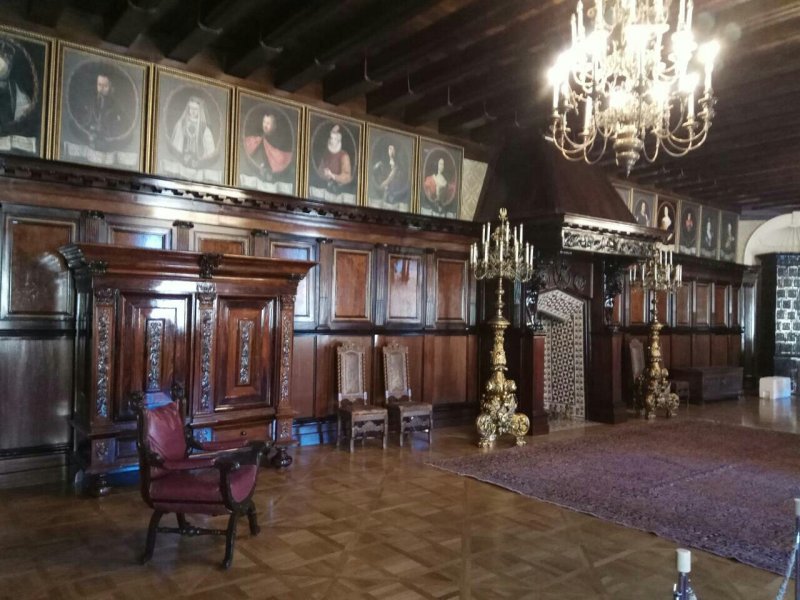 Мирский замок беларусь внутри